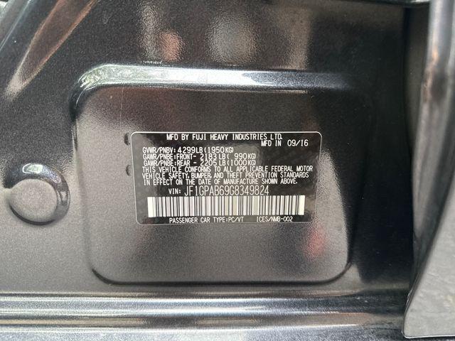 2016 Subaru Impreza 2.0i Premium
