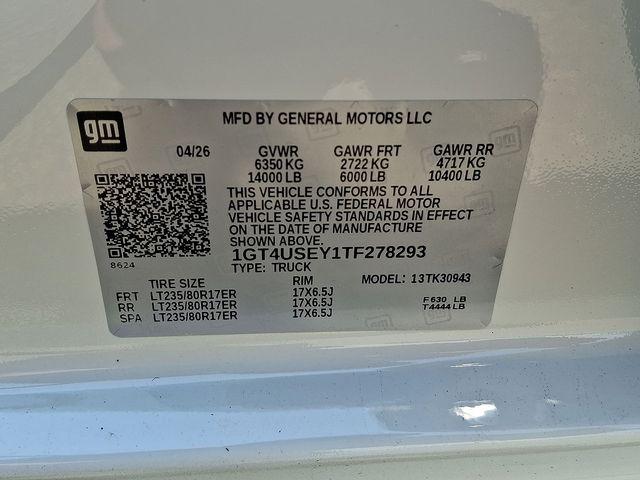 2026 GMC Sierra 3500HD Crew Cab, Long Bed, Pro Dual Rear Wheel, 4WD
