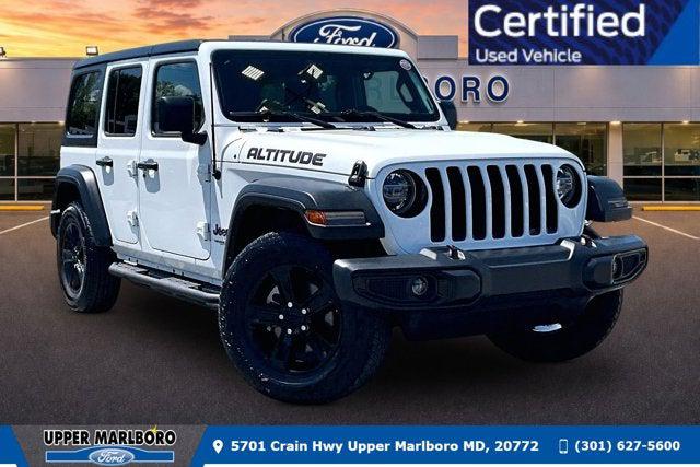 2021 Jeep Wrangler Sport Altitude 4x4 for sale in Prince Frederick, MD
