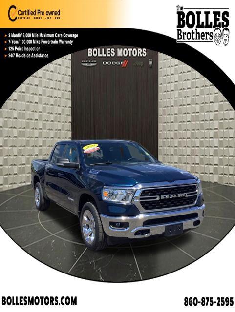 2022 Ram 1500 Big Horn Crew Cab 4x4 5'7" Box for sale in Ellington, CT