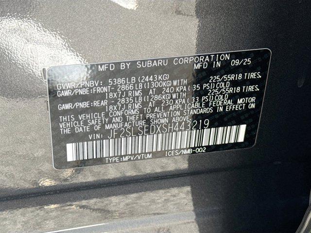 2025 Subaru Forester Premium Hybrid