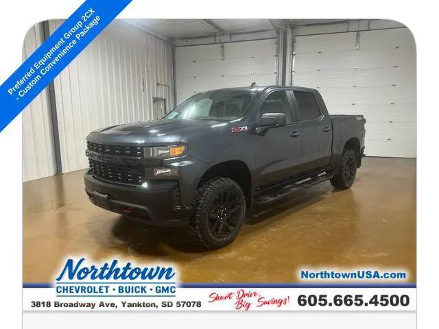2021 Chevrolet Silverado 1500 4WD Crew Cab Short Bed Custom Trail Boss for sale in Yankton, SD