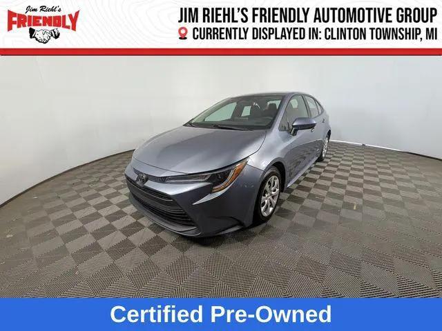 2023 Toyota Corolla LE for sale in CLINTON TOWNSHIP, MI