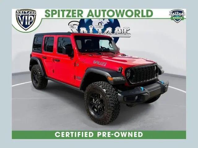 2024 Jeep Wrangler 4xe Willys 4xe for sale in Amherst, OH