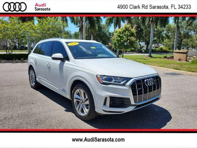 2021 Audi Q7 Premium Plus 55 TFSI quattro Tiptronic for sale in Sarasota, FL