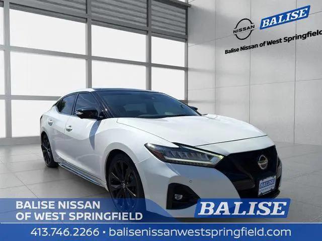 2021 Nissan Maxima SR Xtronic CVT for sale in West Springfield, MA