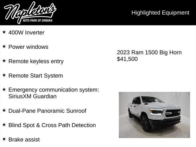 2023 Ram 1500 Big Horn Crew Cab 4x4 5'7" Box