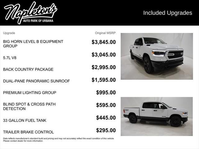 2023 Ram 1500 Big Horn Crew Cab 4x4 5'7" Box