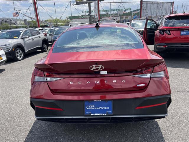 2025 Hyundai Elantra Hybrid Blue