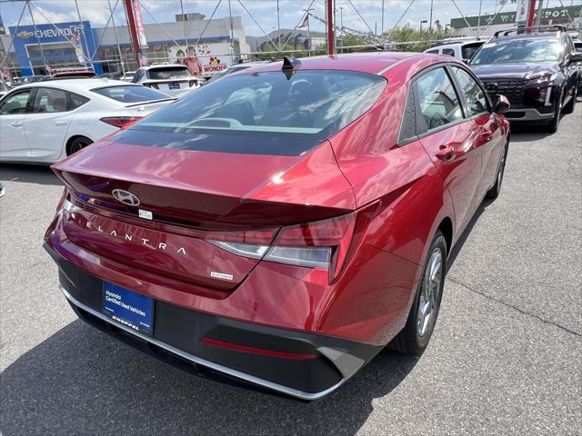 2025 Hyundai Elantra Hybrid Blue