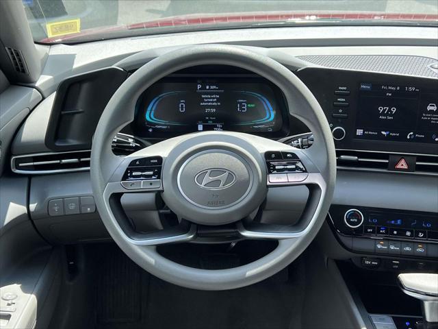 2025 Hyundai Elantra Hybrid Blue