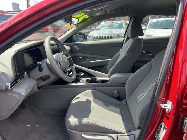 2025 Hyundai Elantra Hybrid Blue