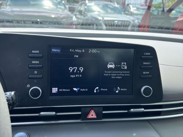 2025 Hyundai Elantra Hybrid Blue
