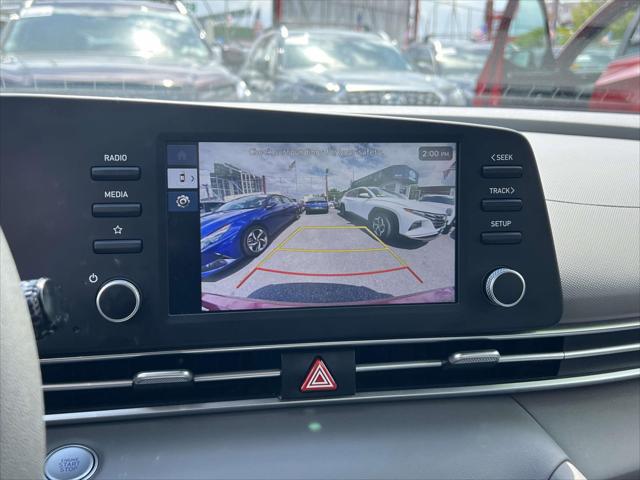 2025 Hyundai Elantra Hybrid Blue