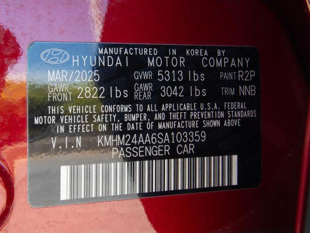 2025 Hyundai IONIQ 6 SE