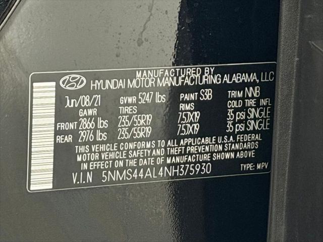2022 Hyundai Santa Fe Limited