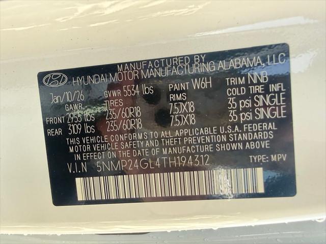 2026 Hyundai Santa Fe SEL