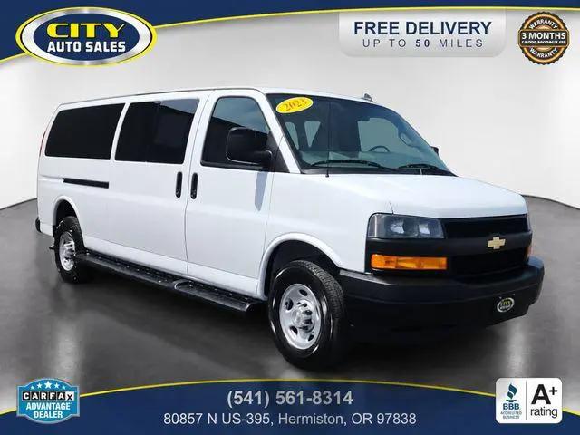 2023 Chevrolet Express Passenger RWD 3500 Extended Wheelbase LS for sale in Hermiston, OR