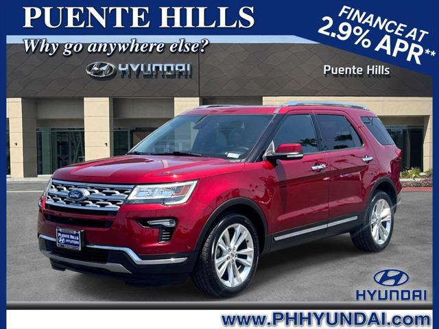 2018 Ford Explorer Limited for sale in CITY OF INDUSTRY, CA