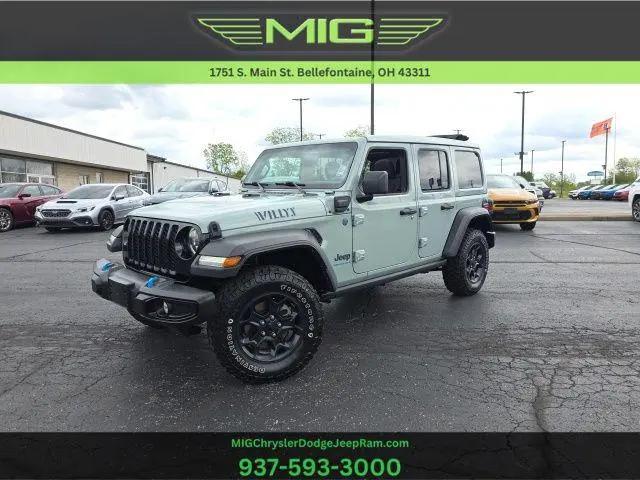 2023 Jeep Wrangler 4xe 4x4 for sale in Bellefontaine, OH