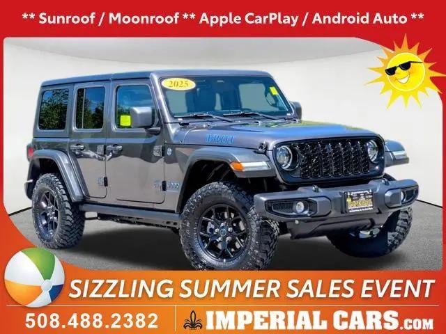 2025 Jeep Wrangler 4xe Willys 4xe for sale in Milford, MA