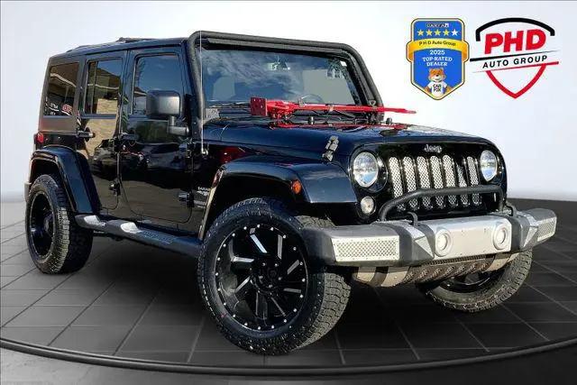 2015 Jeep Wrangler Unlimited Sahara for sale in ELYRIA, OH
