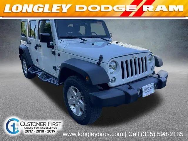2018 Jeep Wrangler JK Unlimited Sport S 4x4 for sale in Fulton, NY