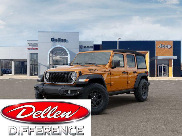2026 Jeep Wrangler 4-Door Willys 4x4 for sale in Greenfield, IN