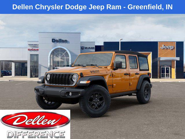 2026 Jeep Wrangler 4-Door Willys 4x4 for sale in Greenfield, IN