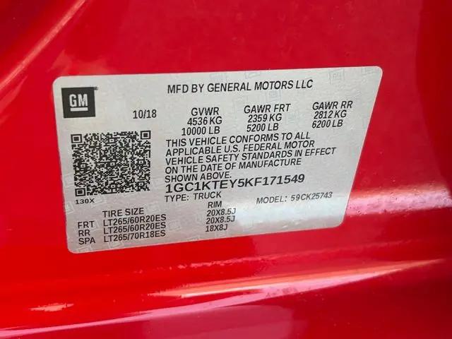 2019 Chevrolet Silverado 2500HD LTZ