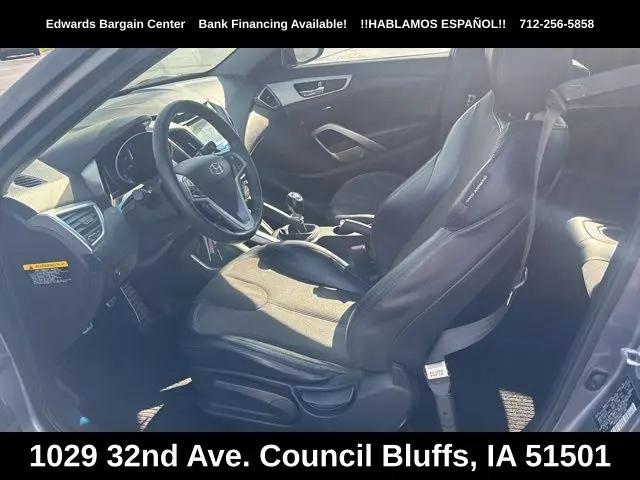 2012 Hyundai Veloster Base w/Black