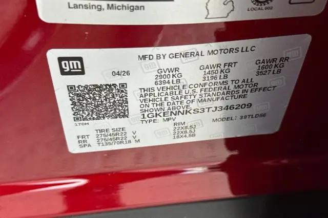 2026 GMC Acadia Elevation AWD