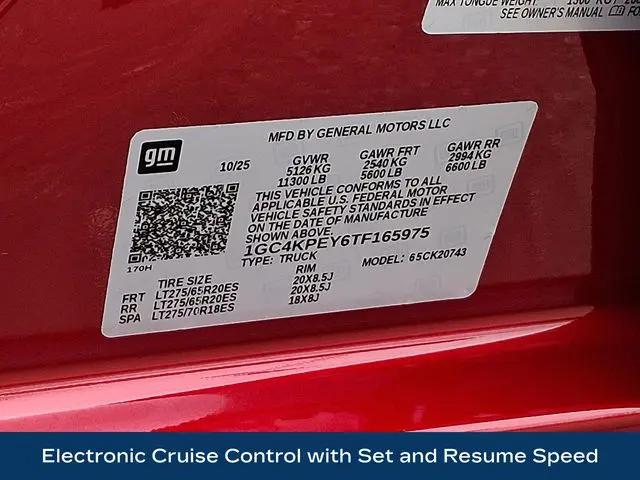 2026 Chevrolet Silverado 2500HD Crew Cab, Standard Bed, LTZ, 4WD