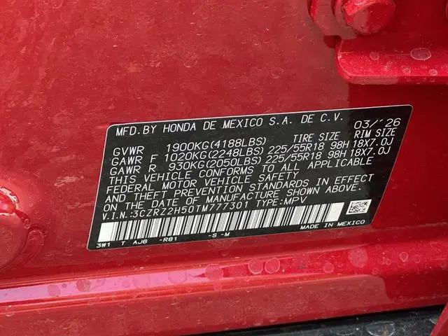 2026 Honda HR-V AWD Sport