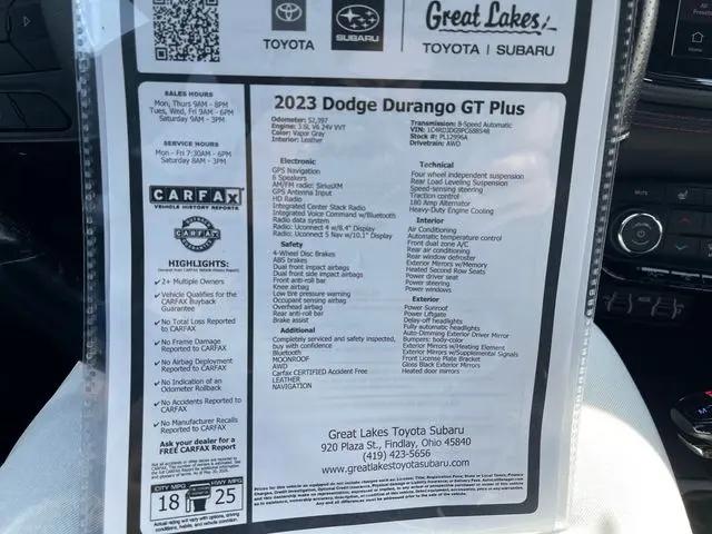 2023 Dodge Durango GT Plus AWD