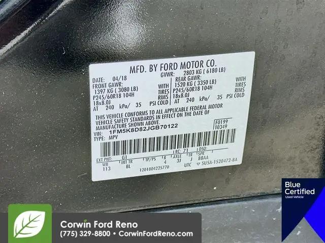 2018 Ford Explorer XLT