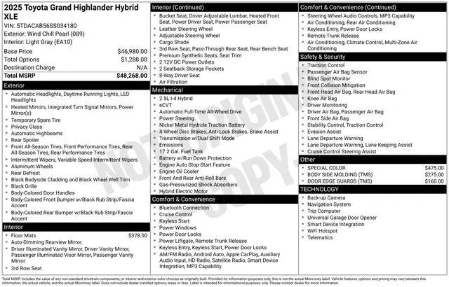 2025 Toyota Grand Highlander Hybrid XLE