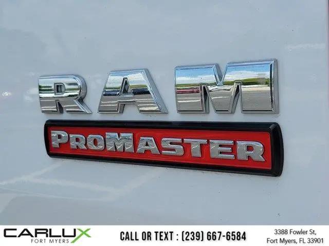 2021 Ram ProMaster 2500 Cargo Van Low Roof 136" WB