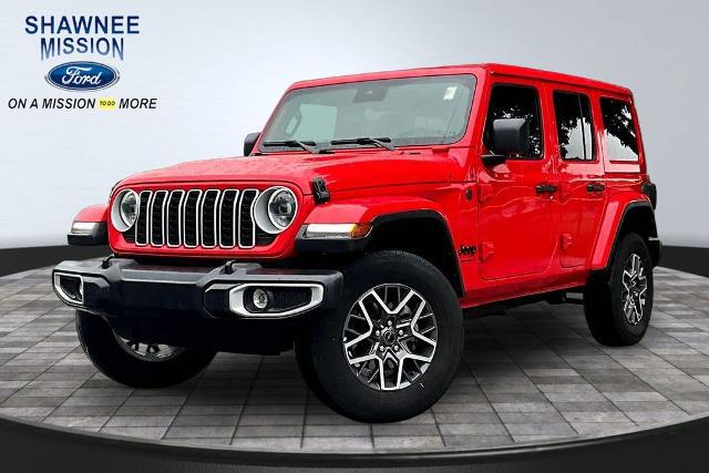 2025 Jeep Wrangler 4-Door Sahara 4x4 for sale in Shawnee, KS