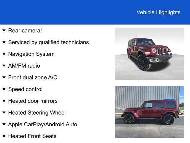 2022 Jeep Wrangler 4xe Unlimited Sahara 4x4