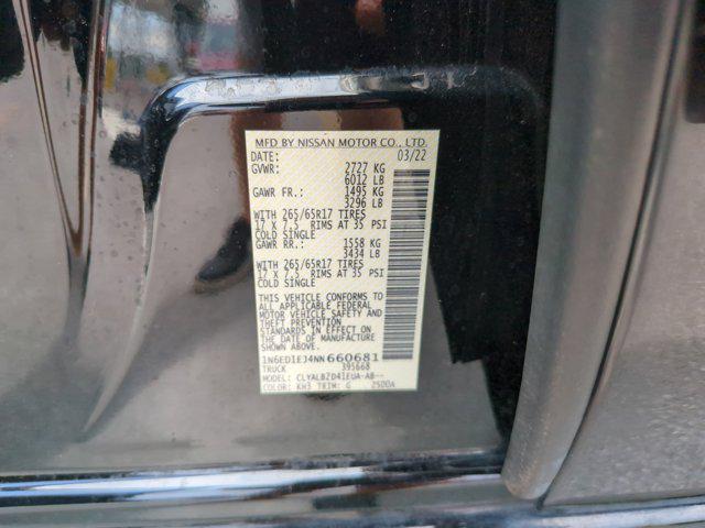 2022 Nissan Frontier Crew Cab SV 4x2