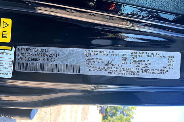2021 Jeep Wrangler Rubicon 4x4