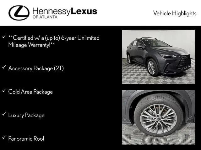 2025 Lexus NX 350 Luxury