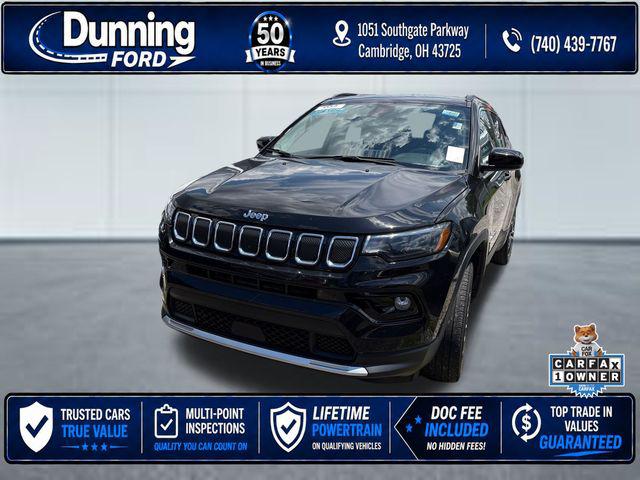 2022 Jeep Compass Limited 4x4 for sale near Cambridge, OH