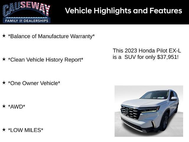 2023 Honda Pilot AWD EX-L 7 Passenger