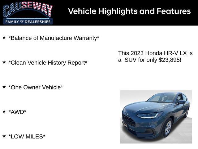 2023 Honda HR-V AWD LX