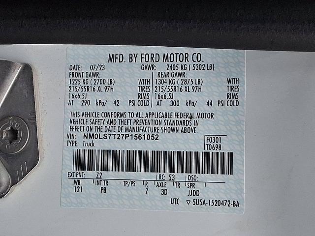 2023 Ford Transit Connect XLT Cargo Van