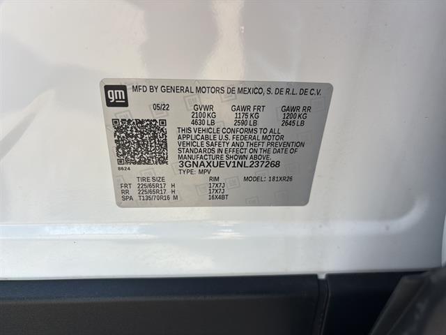 2022 Chevrolet Equinox AWD LT