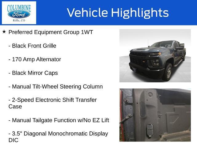 2020 Chevrolet Silverado 2500HD 4WD Crew Cab Long Bed WT