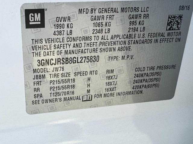 2016 Chevrolet Trax LTZ